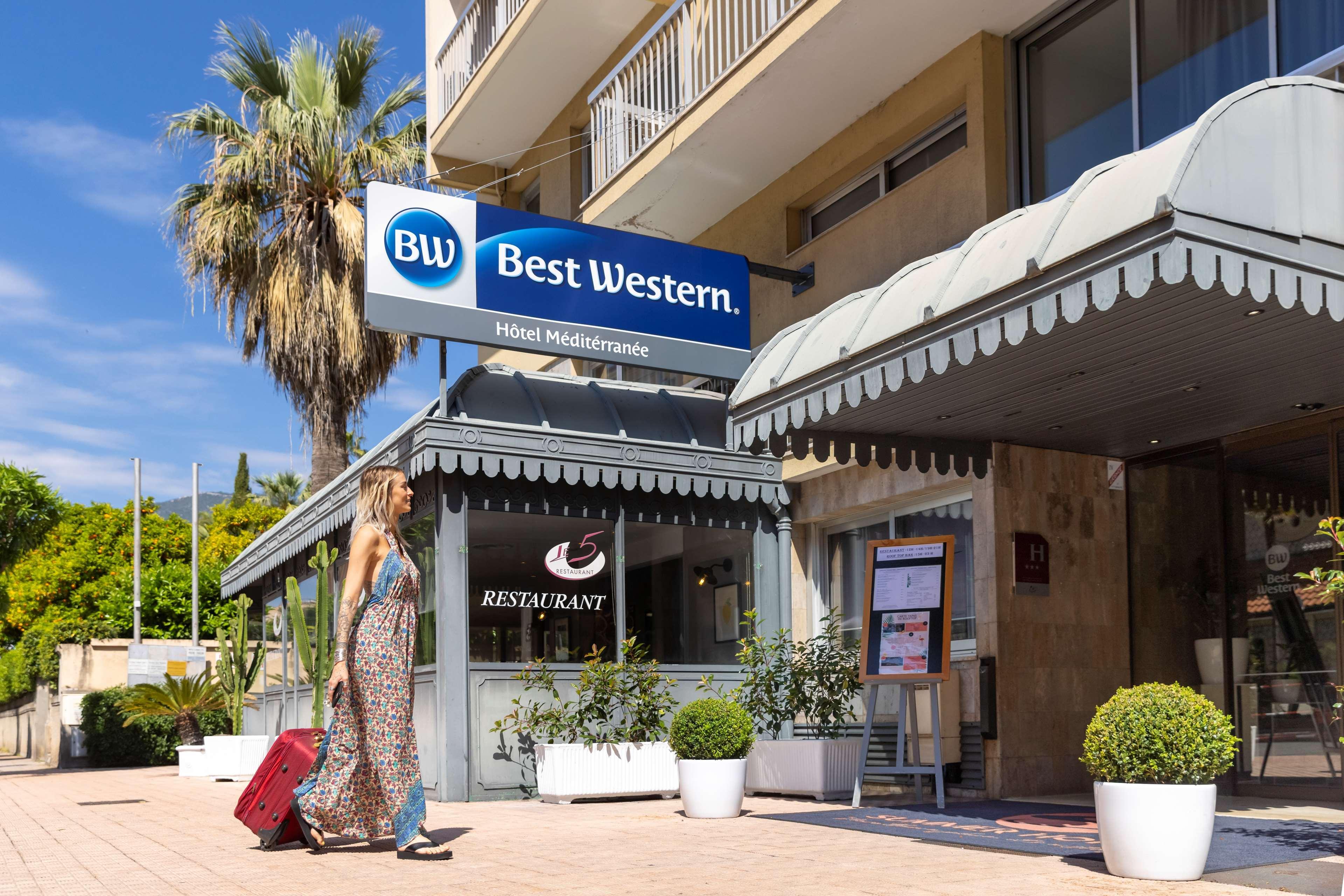 Best Western Hotel Mediterranee Menton Exterior photo