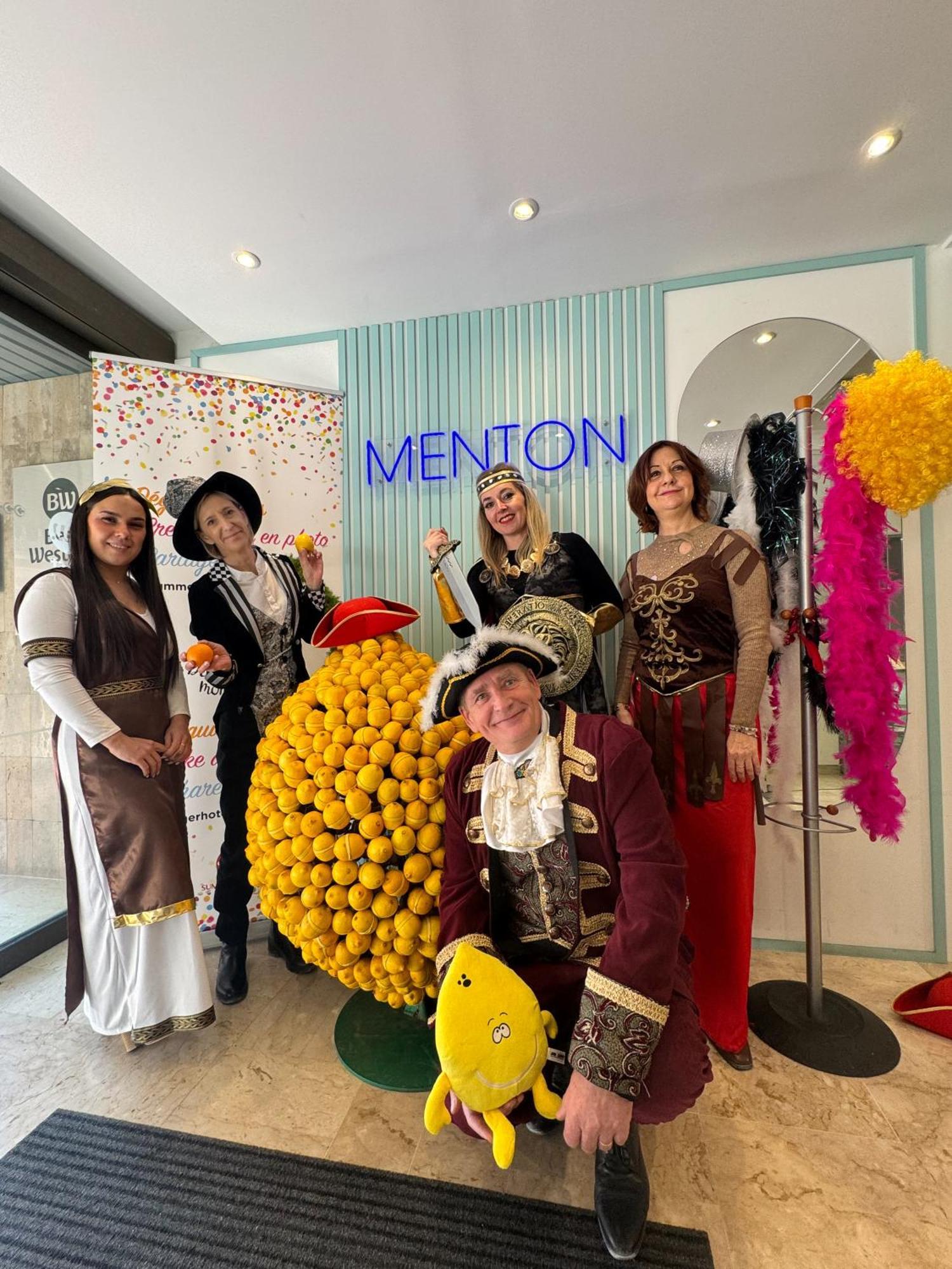 Best Western Hotel Mediterranee Menton Exterior photo